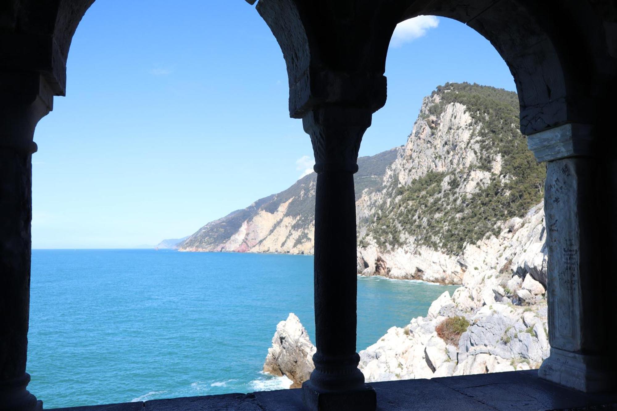 شقة La Terrazza Sul Golfo بورتوفينيري المظهر الخارجي الصورة